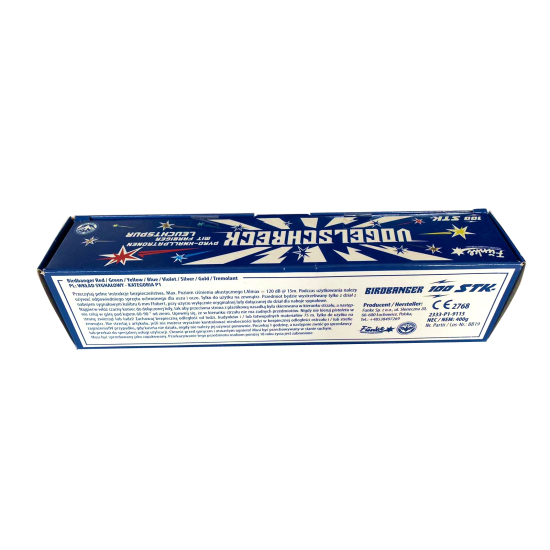 Knallpatronen 15mm Gold