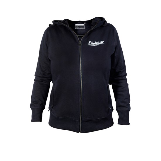 Damen Sweatshirtjacke Marineblau Crimson Cut