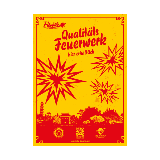 Werbeposter / Poster 420 x 494 mm Motiv 2