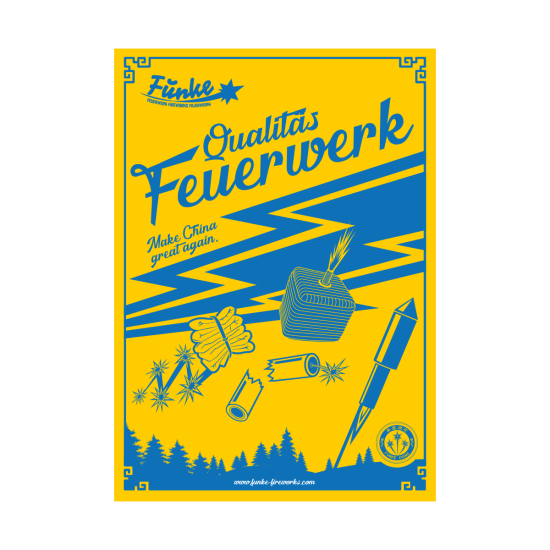 Werbeposter / Poster 420 x 494 mm Motiv 3