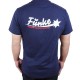 T-Shirt mit Funke Logo 100% Baumwolle Marine